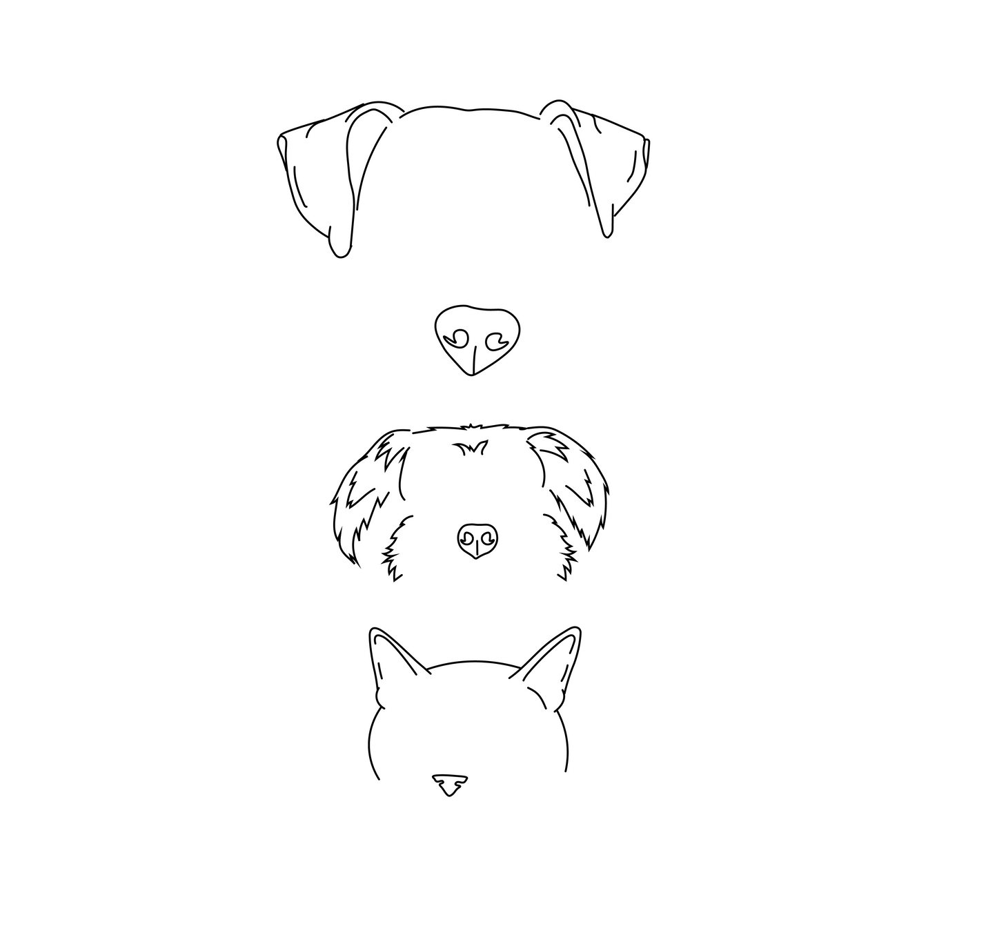 Custom Pet Ears Bundle Digital File