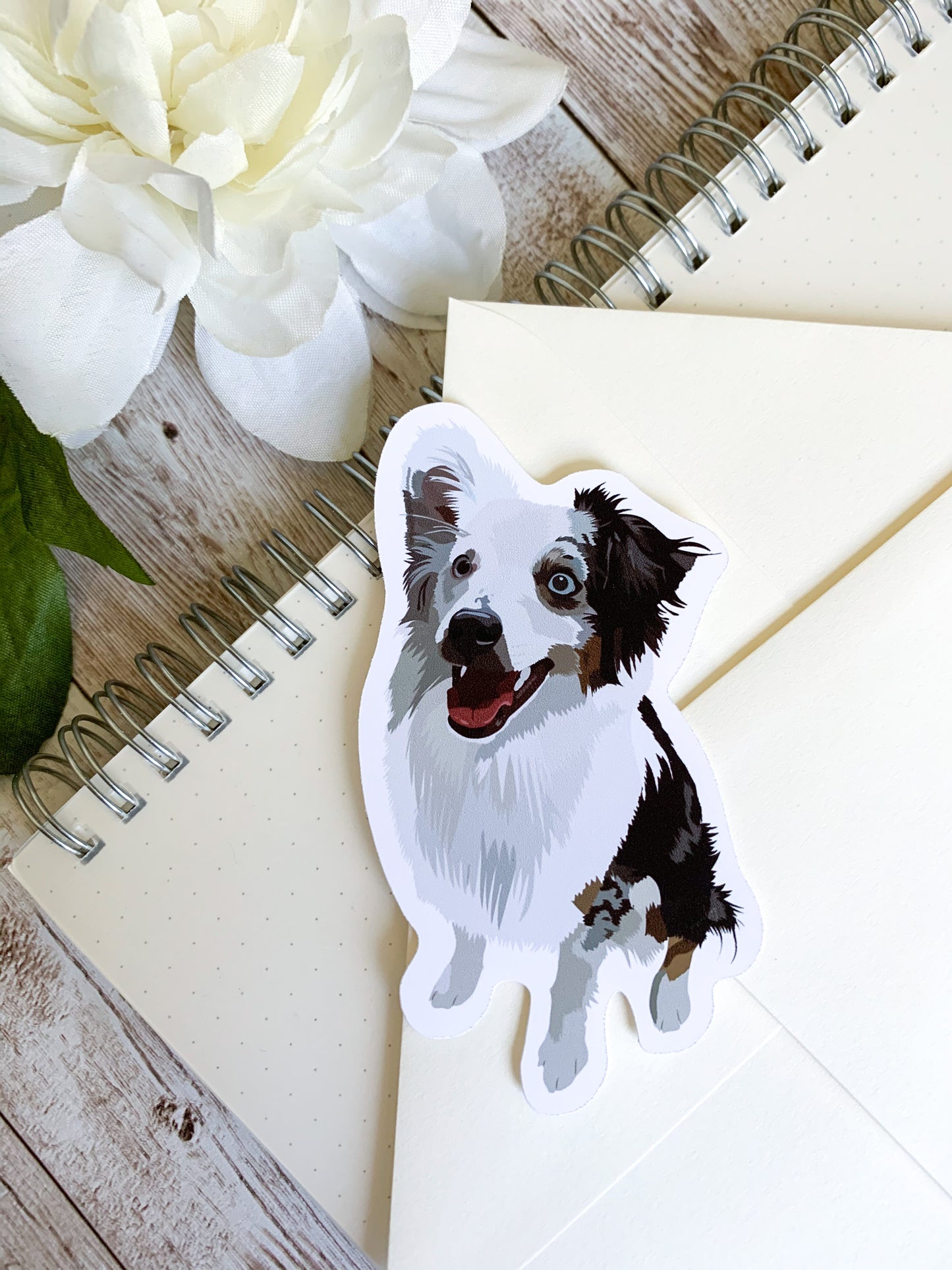 Custom pet portrait and sticker listing - personalized pet artwork and stickers for sale