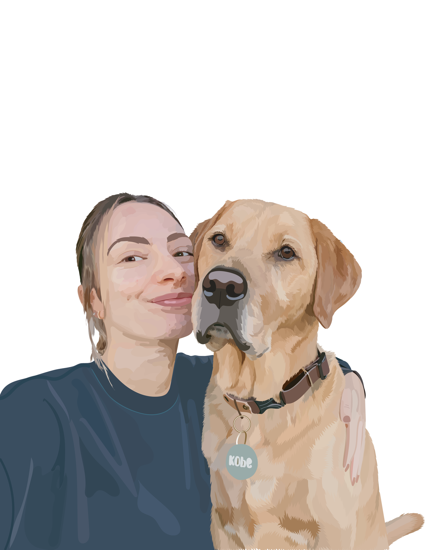 Custom Portrait Full Body - Digital File Only