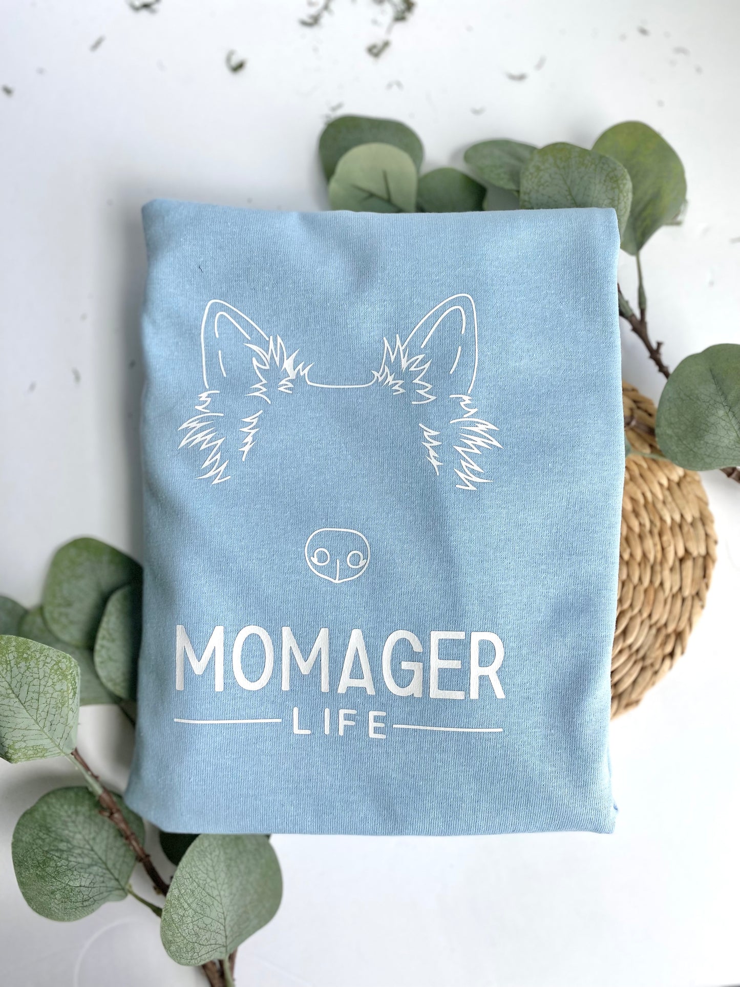 Custom Ear Outline 'Momager Life' T-Shirt V1