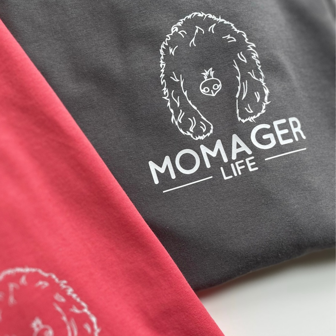 Custom Ear Outline 'Momager Life' T-Shirt