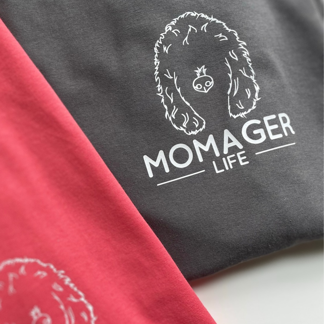 Custom Ear Outline 'Momager Life' T-Shirt V1