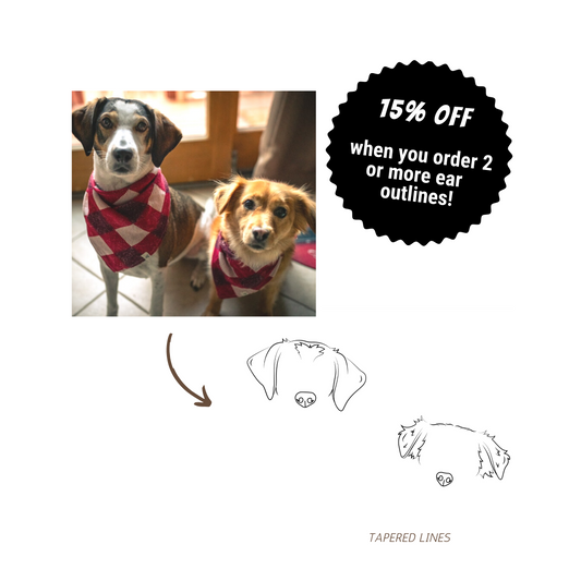 Custom Pet Ears Bundle Digital File