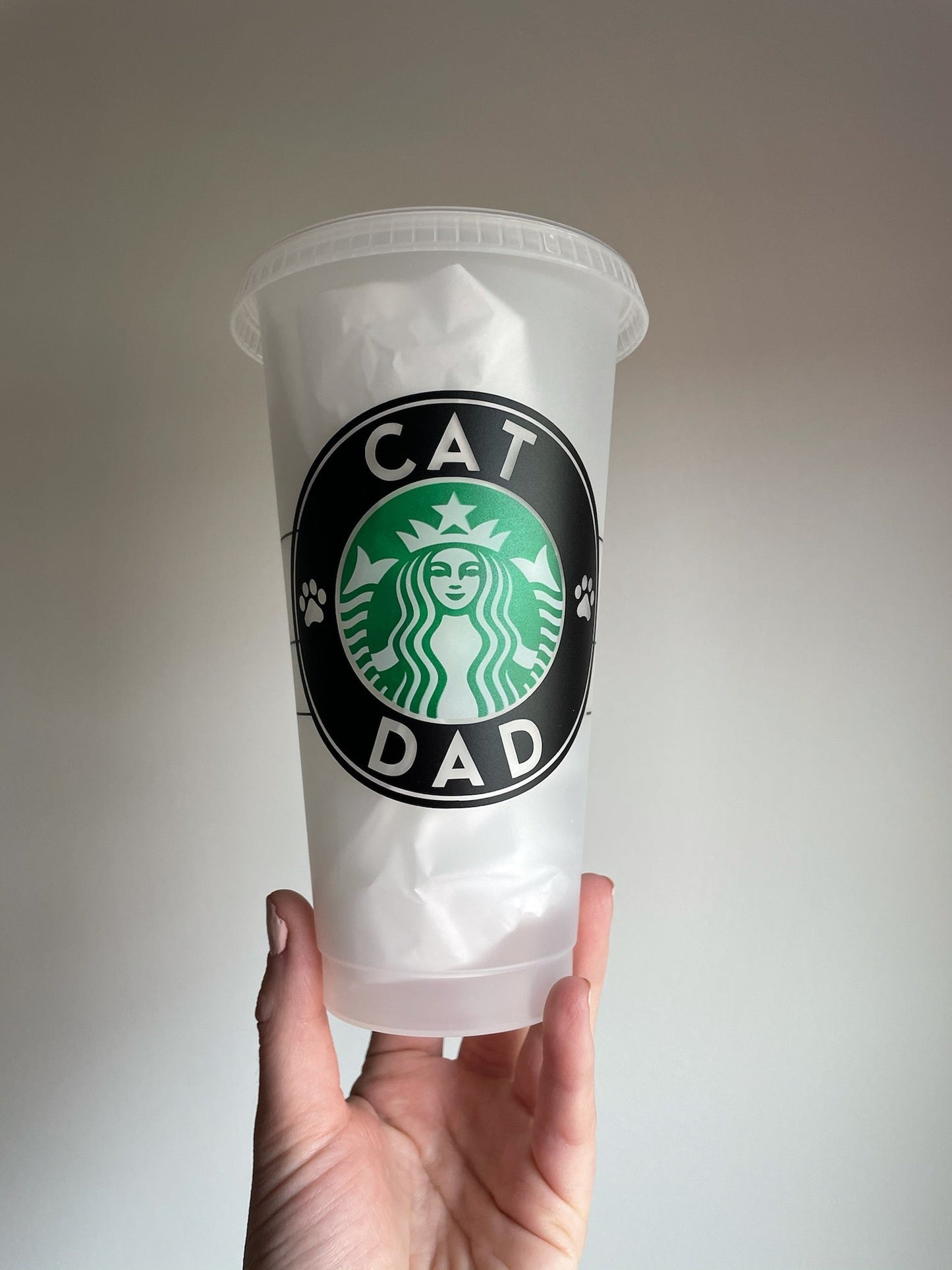 Reusable Starbucks Cold Cup Personalized