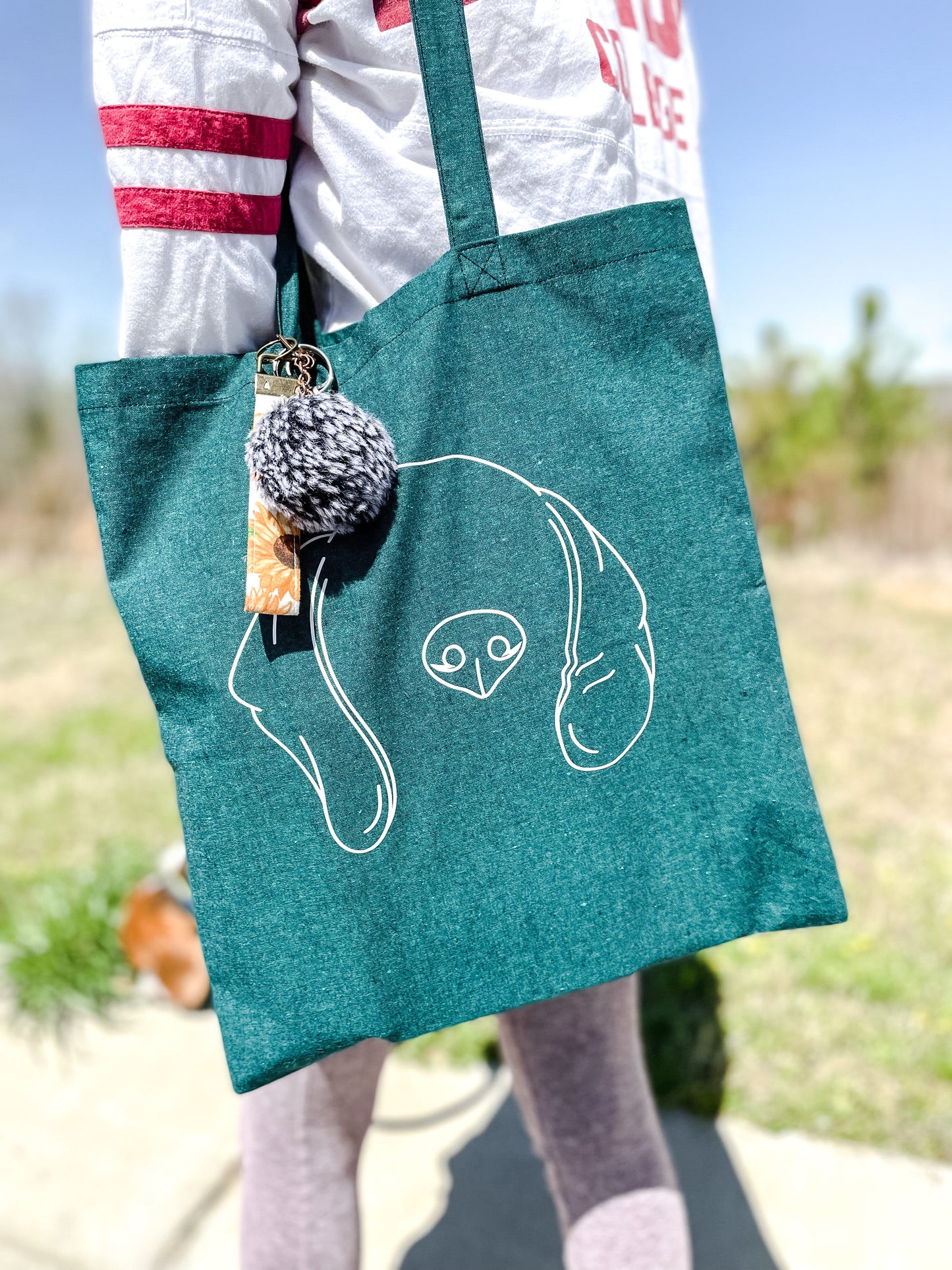 Custom Pet Ear Outline + Tote Bag Bundle